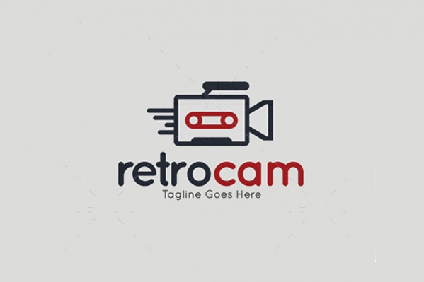Retro Cam Photography Logo 