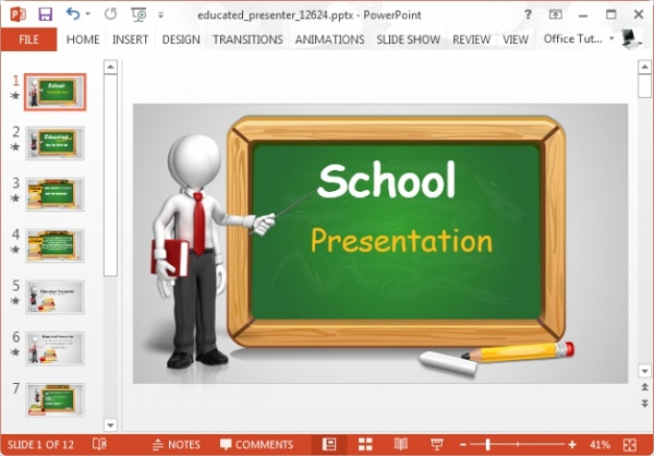 Simple School Presentation