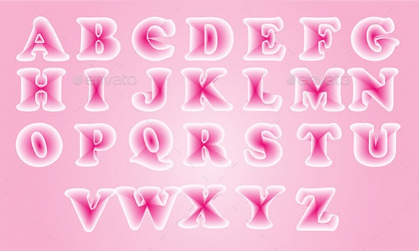 Soft Alphabet Letters