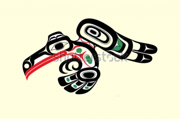 Tribal Bird Drawing