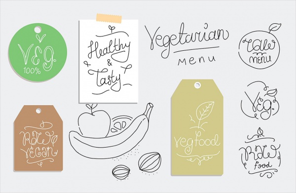 Vegetarian Food Label