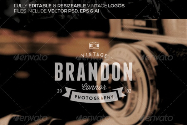 Vintage Photography Logo