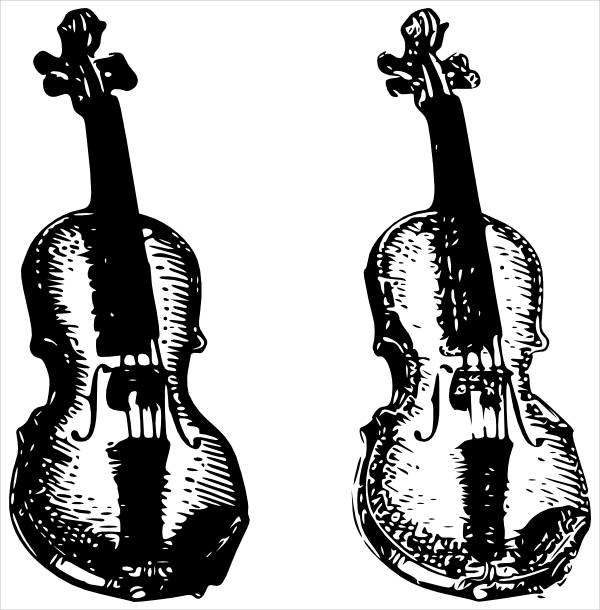 Violin Music Clipart