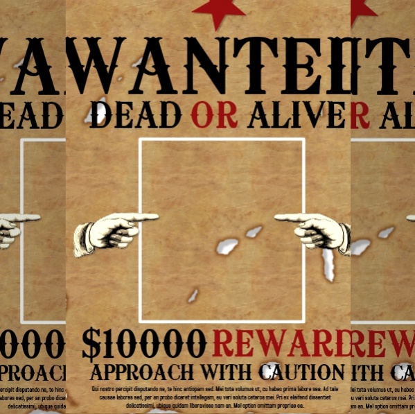 Wanted Poster Design
