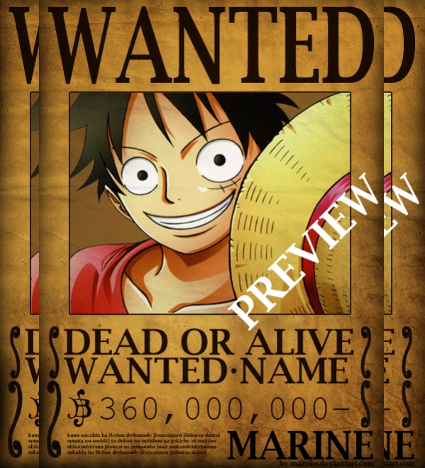 Wanted Poster Psd