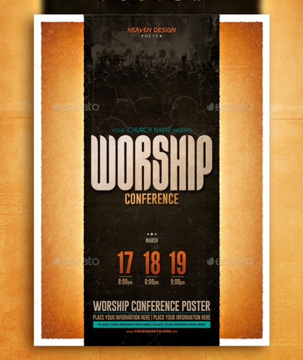 Worship Conference Poster