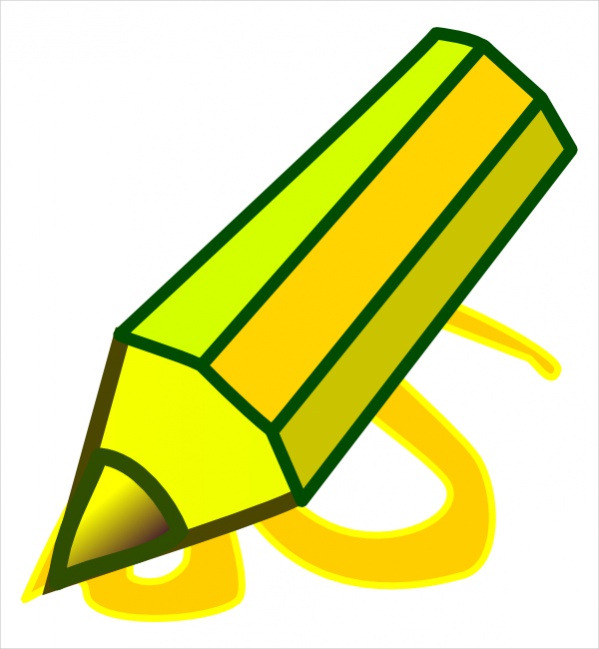 Pencil Clipart SVG File