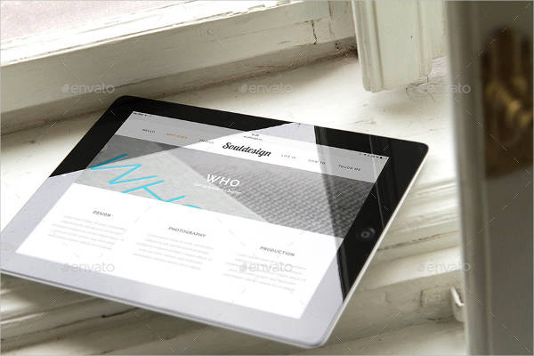 iPad Closeup Mockup