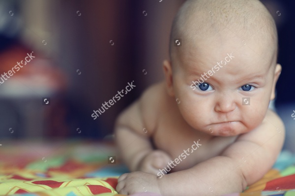 serious stern baby Photography