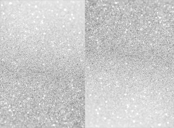 white silver glitter bokeh texture