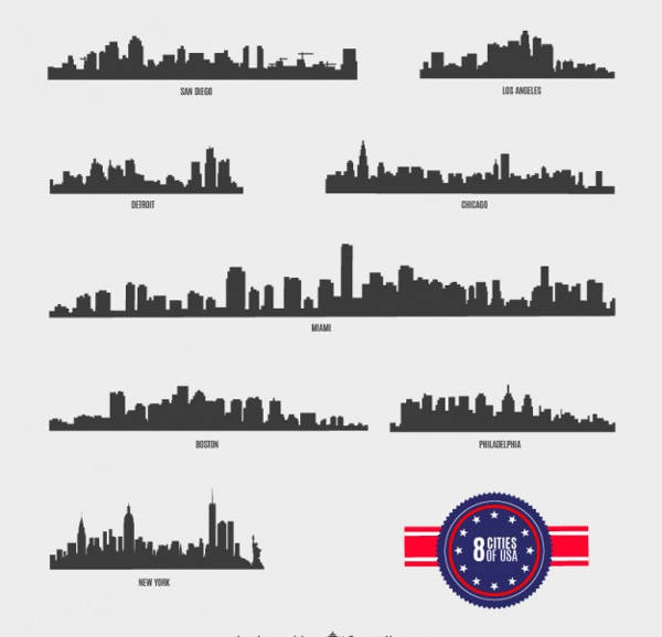 American City Silhouette