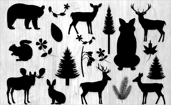 Animal Silhouette Pattern