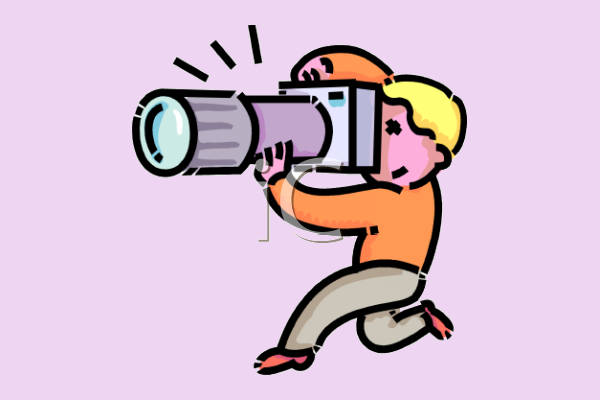 Animated Camera Clip Art