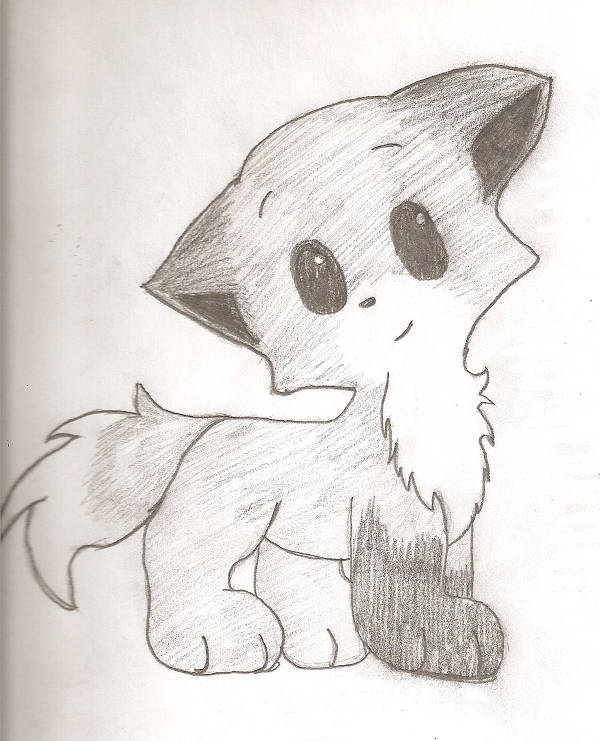 Anime Fox Drawing