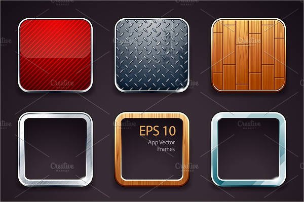 App Icons Frames Set