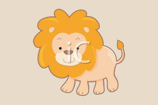 Baby Lion Clipart