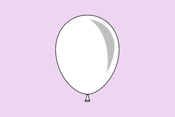 Balloon Outline Clip Art