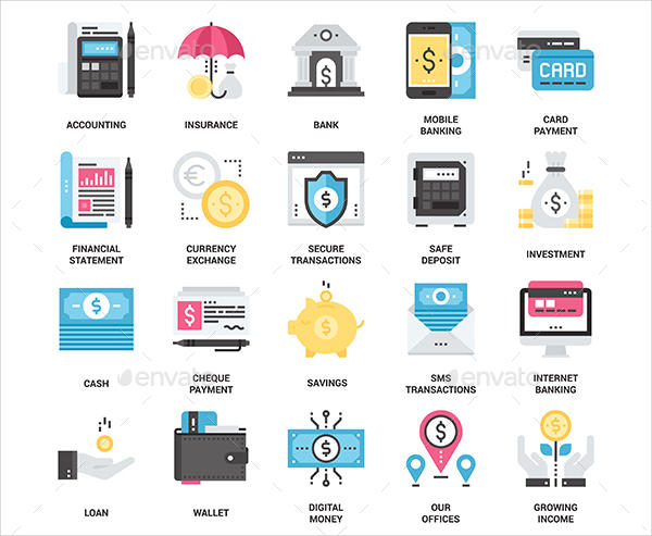 Banking and Money Icons