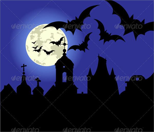 Bat Silhouette Clip Art