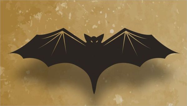 Bat Silhouette Free Vector