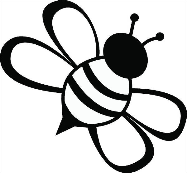 Bee Line Drawing