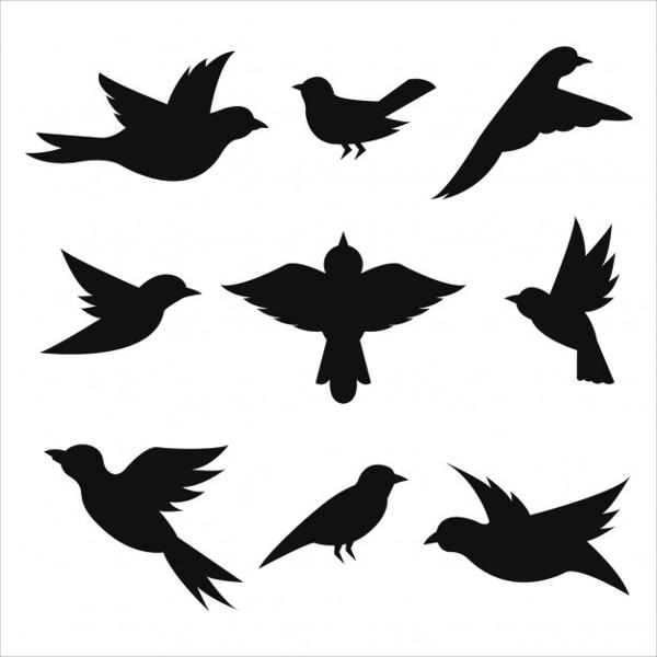 FREE 8+ Bird Silhouettes in PSD | Vector EPS