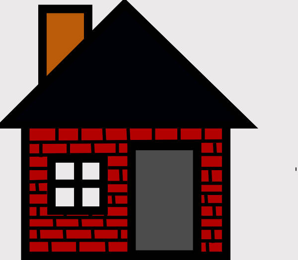 Brick House Clipart