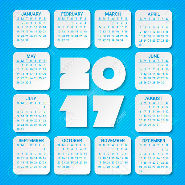 FREE 8+ Business Calendars in PSD Vector EPS AI