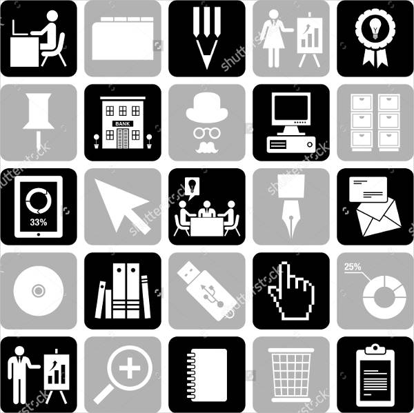 Business Icons Vector