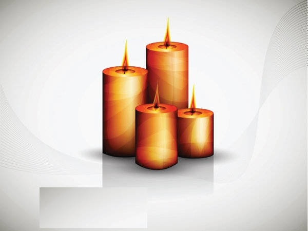 Candle Flame Vector
