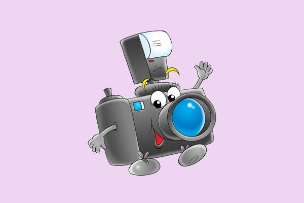 Cartoon Camera Clip Art