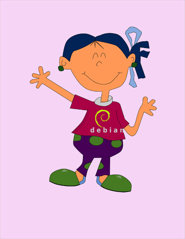 Cartoon Girl Clipart