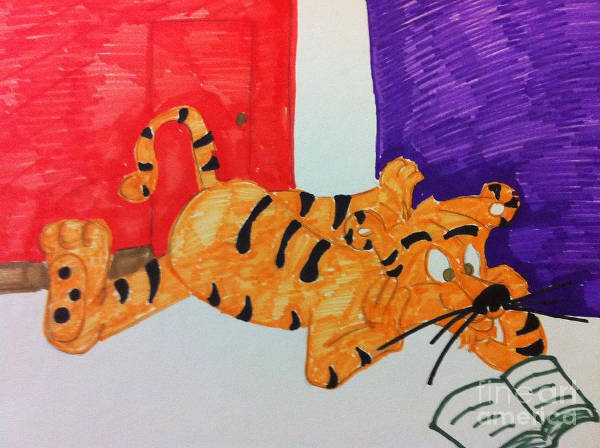 Cartoon Tiger Drawing