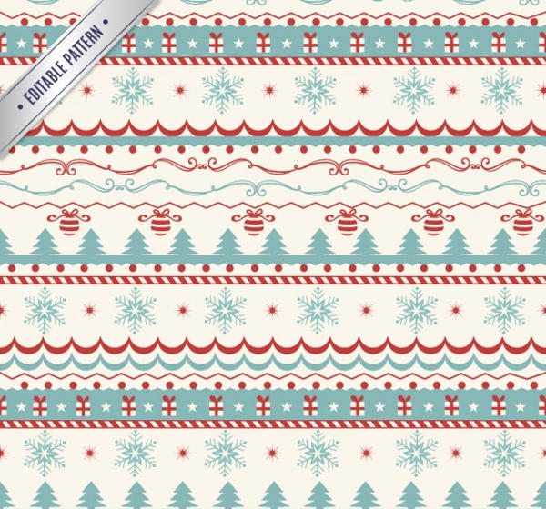 Christmas Vintage Pattern