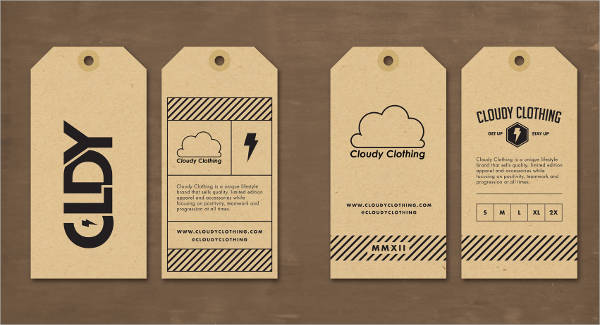 Clothing Hang Tag Design