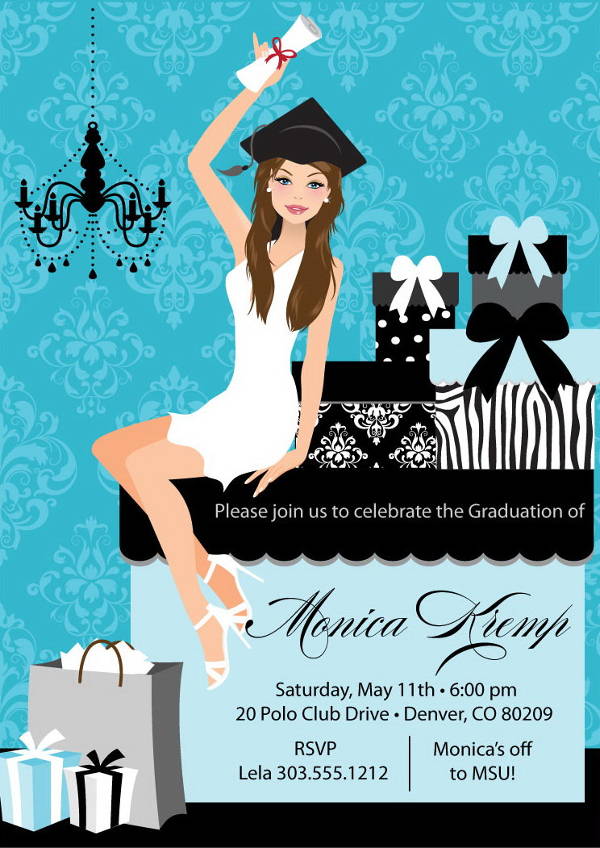 College Graduation Party Invitation