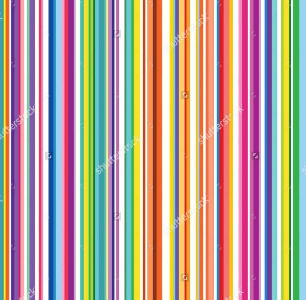 Colored Lines Pattern Design