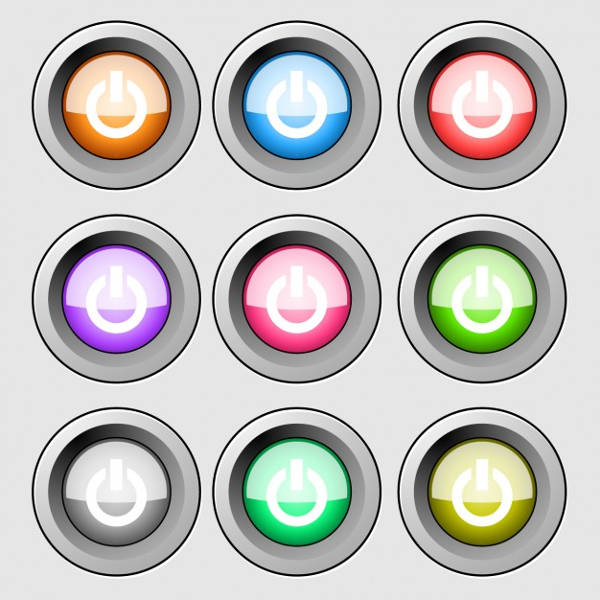 FREE 9+ Start Buttons in PSD | Vector EPS