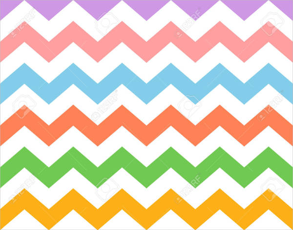 Colorful Zig Zag Pattern