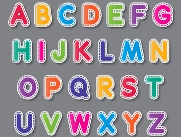 Cool Alphabet Letters