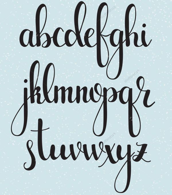 Cool Cursive Letters