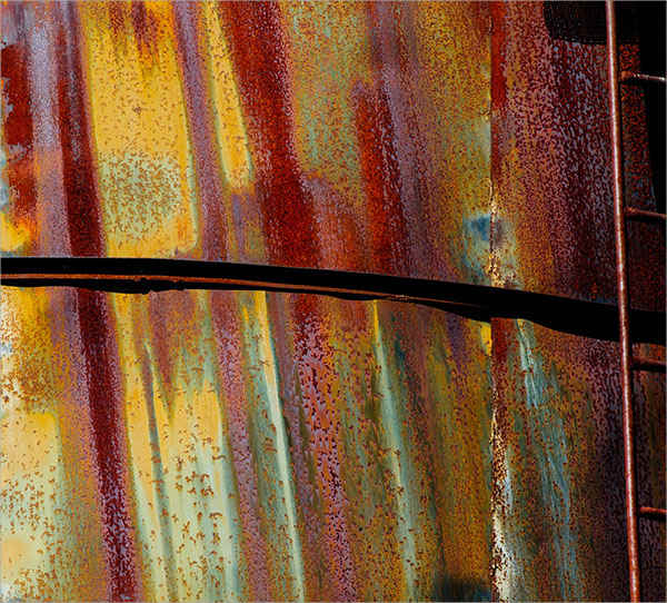 Corrugated Rust Metal Texture