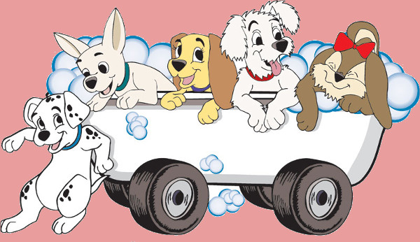 Dog Grooming Clipart