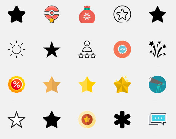 Download Free Star Icons