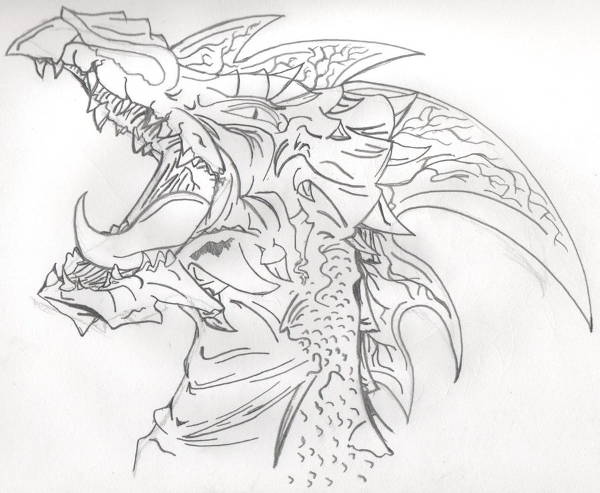 FREE 9+ Dragon Drawings in AI