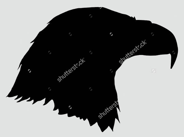 Eagle Head Silhouette