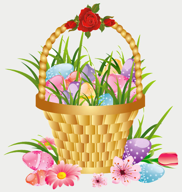 Easter Flowers Clip Art