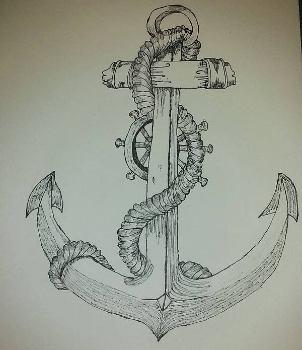 Easy Anchor Drawing