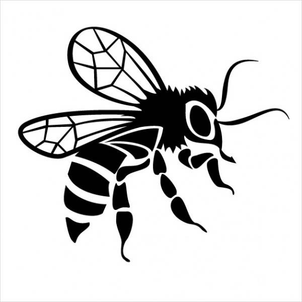 Download FREE 9+ Bee Drawings in AI | Vector EPS