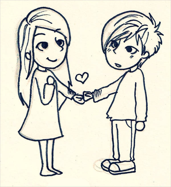 Cute Love Drawings for Her-saigonsouth.com.vn